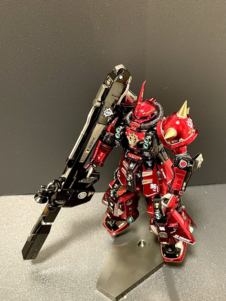 HGサイコザク改修+超光沢キャンディ塗装–5枚目/制作者:moca.pla