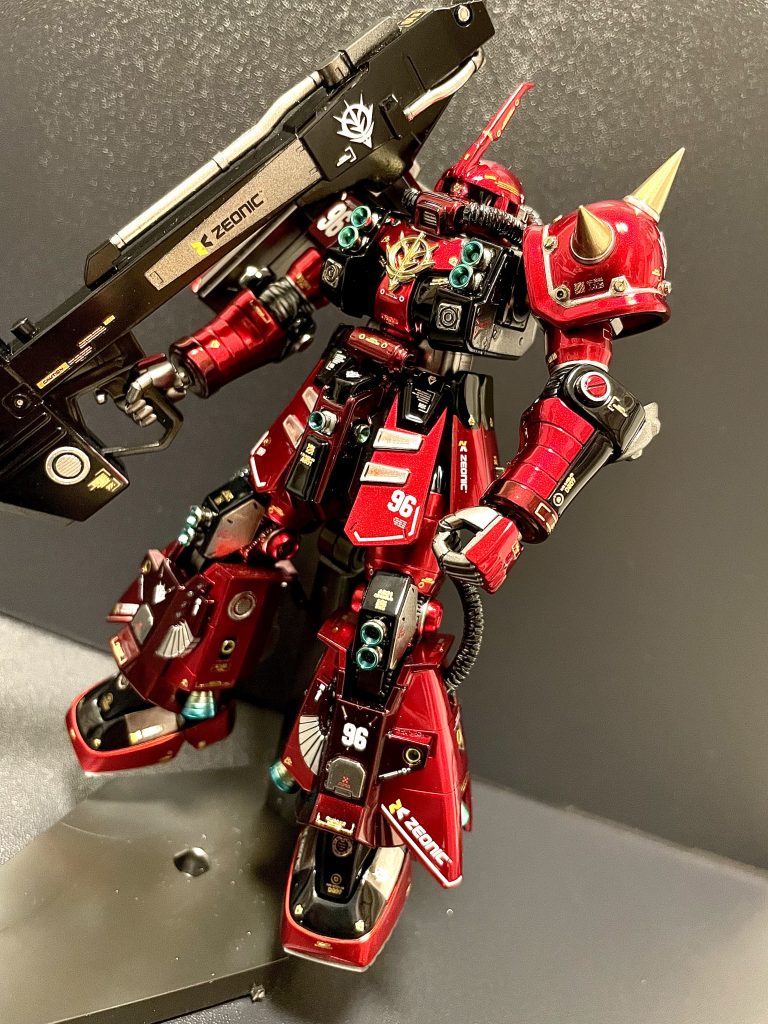 HGサイコザク改修+超光沢キャンディ塗装–6枚目/制作者:moca.pla