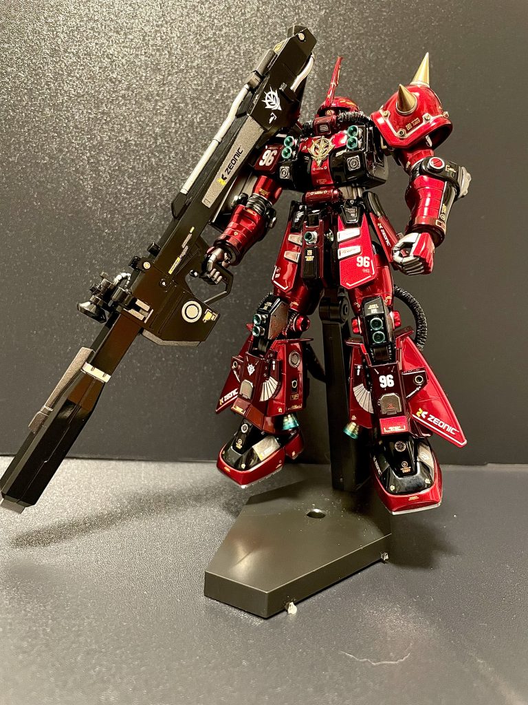 HGサイコザク改修+超光沢キャンディ塗装–7枚目/制作者:moca.pla