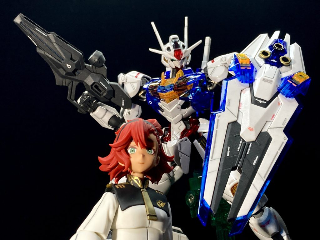 前回作ったエアリアルと一緒に。