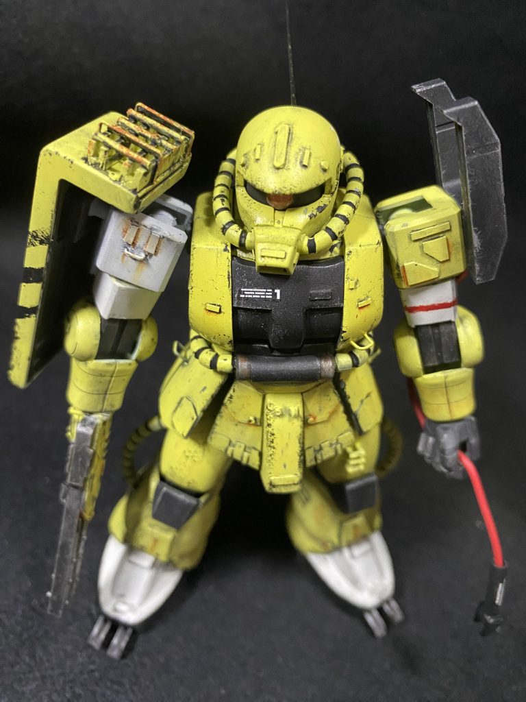 作業用ザクⅡ–2枚目/制作者：ooedatakeshi