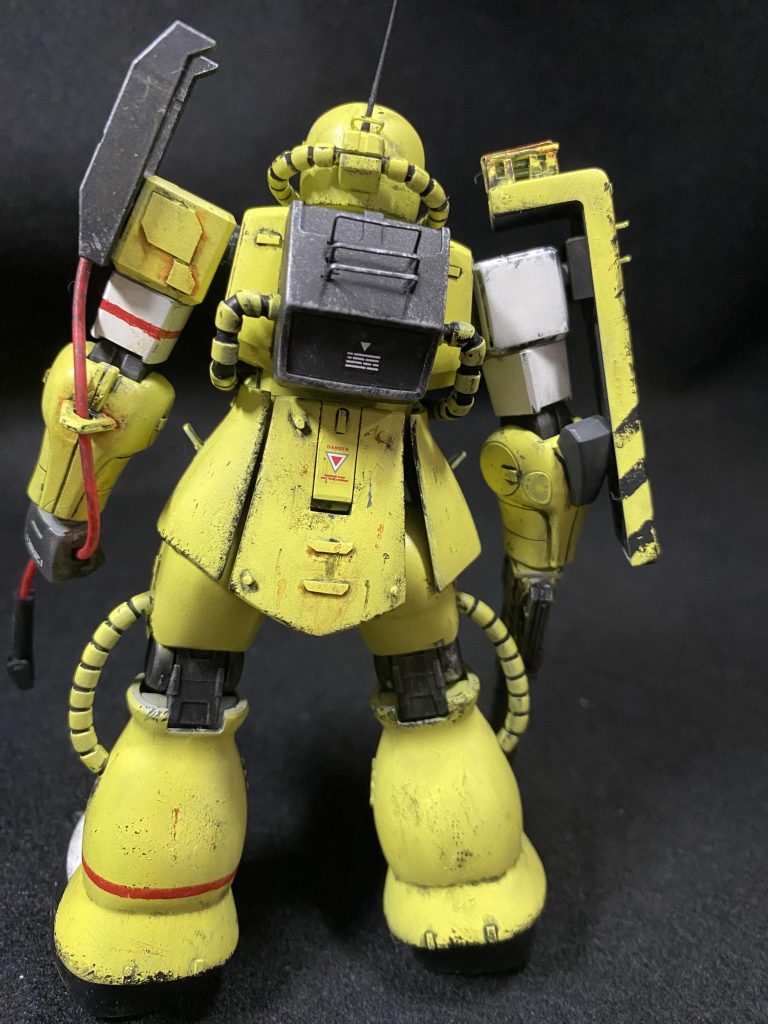 作業用ザクⅡ–5枚目/制作者：ooedatakeshi