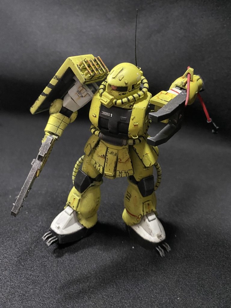 作業用ザクⅡ–4枚目/制作者：ooedatakeshi