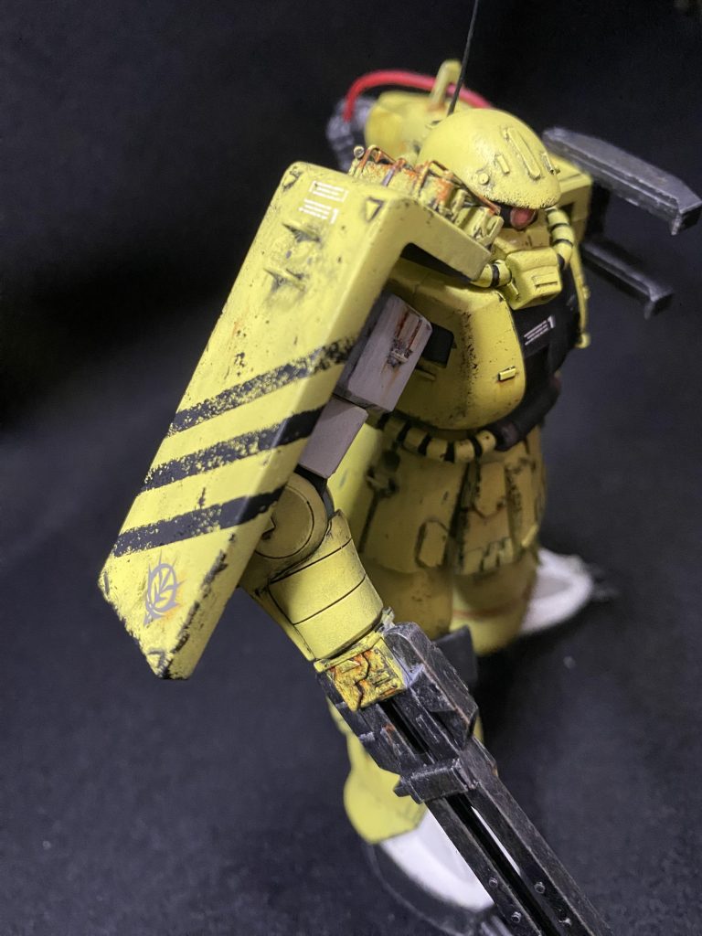 作業用ザクⅡ–3枚目/制作者：ooedatakeshi