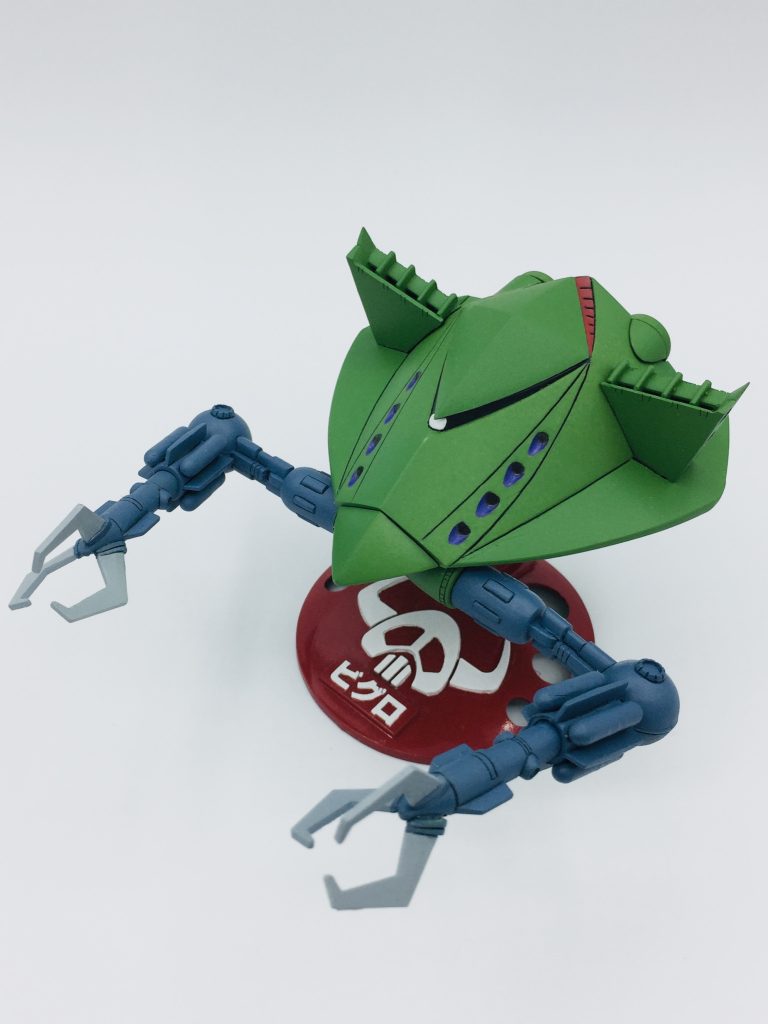 旧キット 1/550ビグロ ガンプラ 塗装済み 完成–3枚目/制作者:kan-o-gunplablog