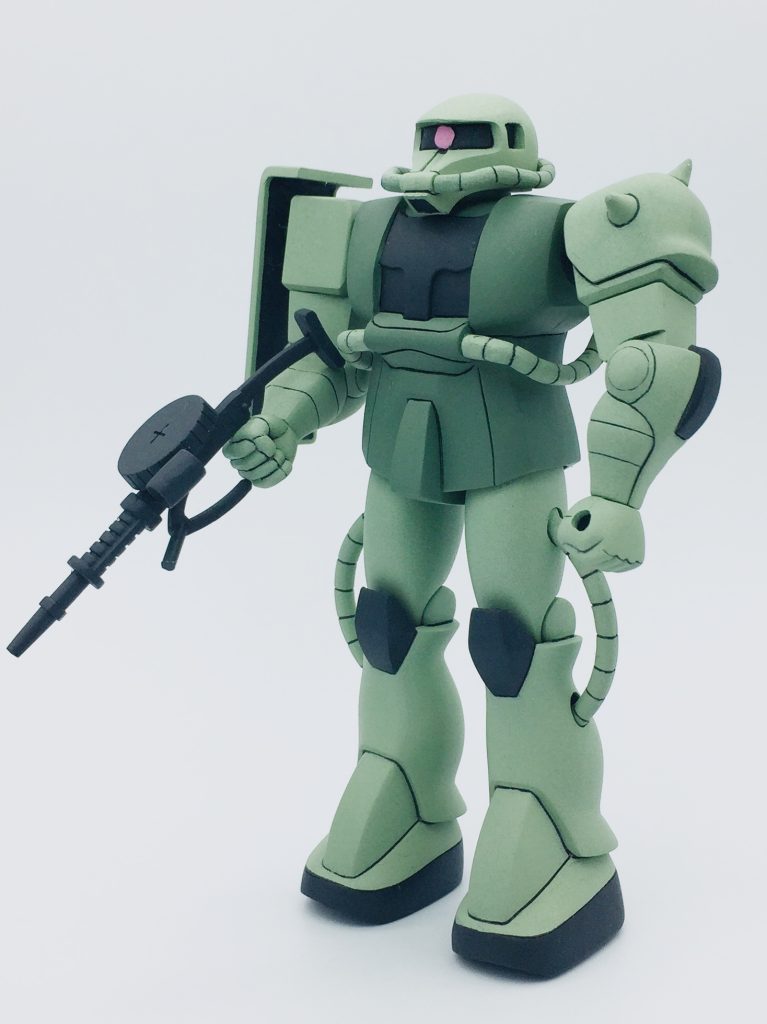 旧キット 1/144 量産型 ザク2 ザクⅡ ガンプラ 塗装済み 完成–2枚目/制作者:kan-o-gunplablog