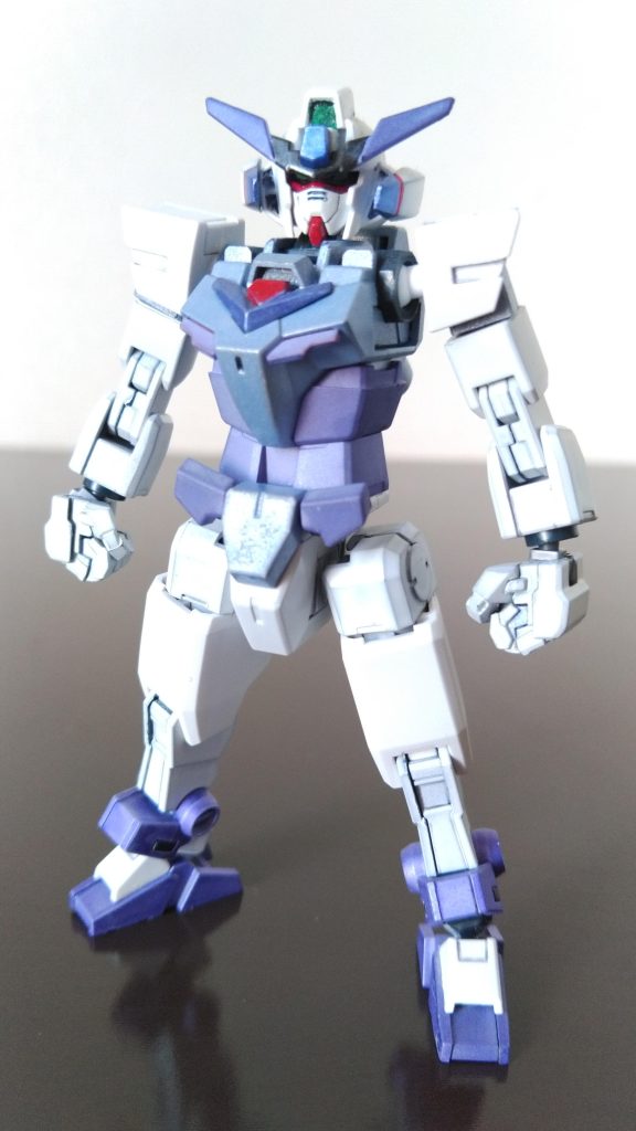 「シンフォニックガンダム(モデル 小日向未来)」シンフォニックガンダムの幻の7番機。これといって特徴がなく平均的な性能をしている。