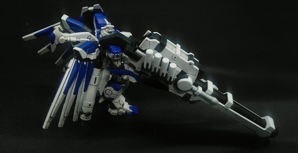 Hi-νガンダム　ハイパーメガバズーカランチャー　アーティファクト–3枚目/制作者：kame-izx