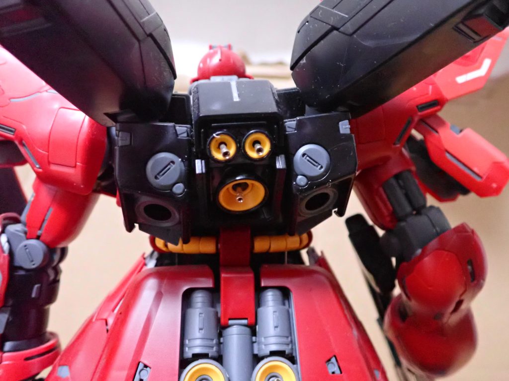 バーニアはメタルピンを使用。