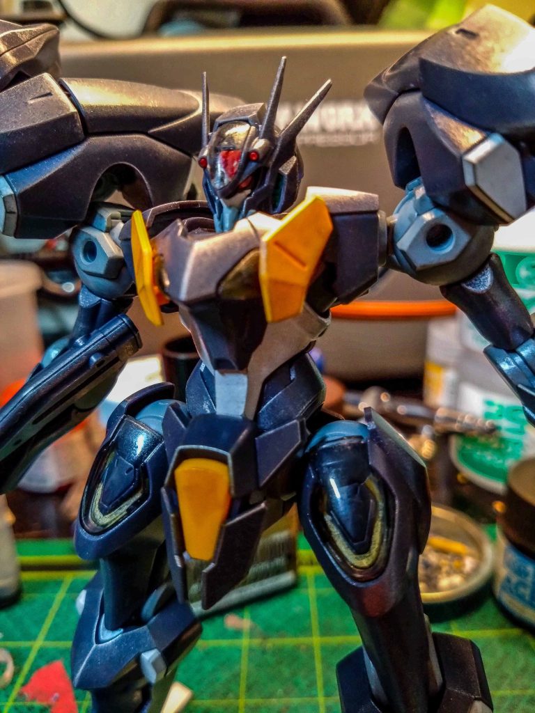 粗々の簡易フィニッシュですが飾ってしまえば特に気にならないので良しとしますw