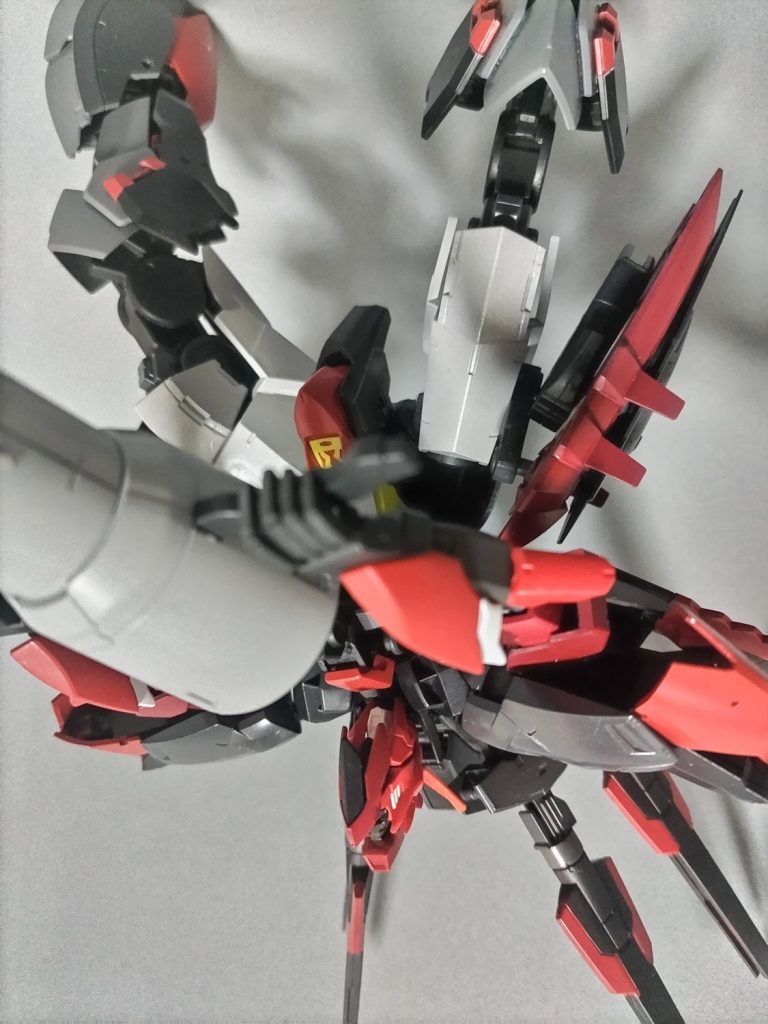 決戦砲撃形態「煌牙」黒陽の先端にネオジム磁石があり、轟雷の砲身とドッキングします。これがやりたかった。満足してます。