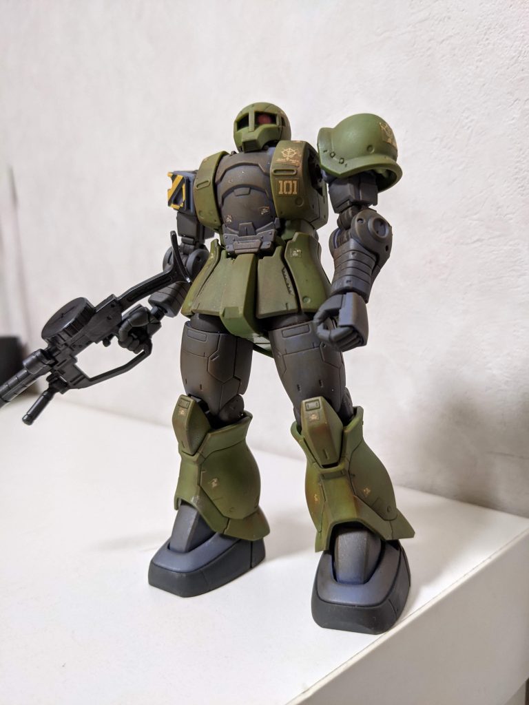 それっぽく汚してみて…