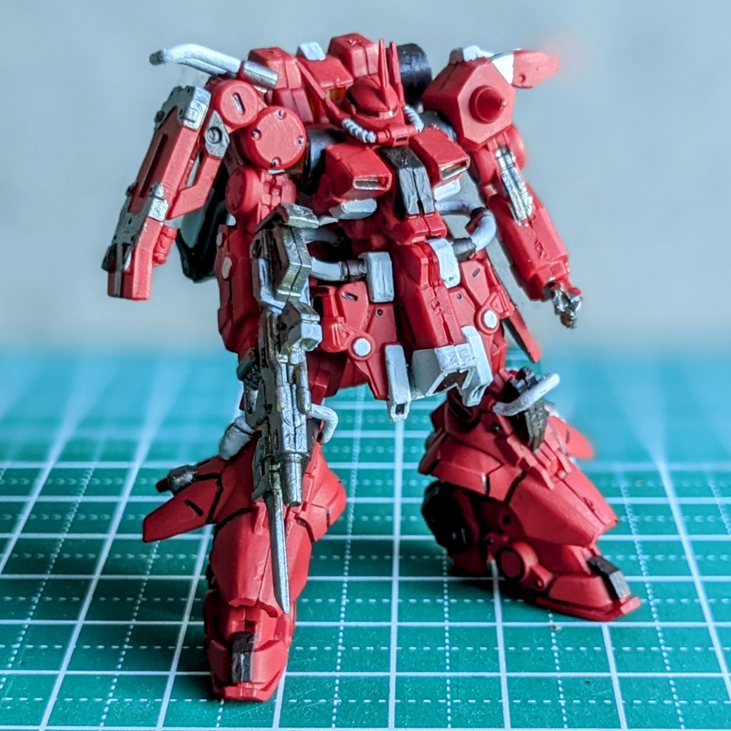 方眼から予想がつくサイズ感…パーツが飛んでエラい目にもあいました…