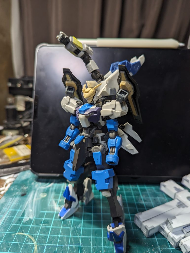 塗装前サフ後は撮ってなかったです