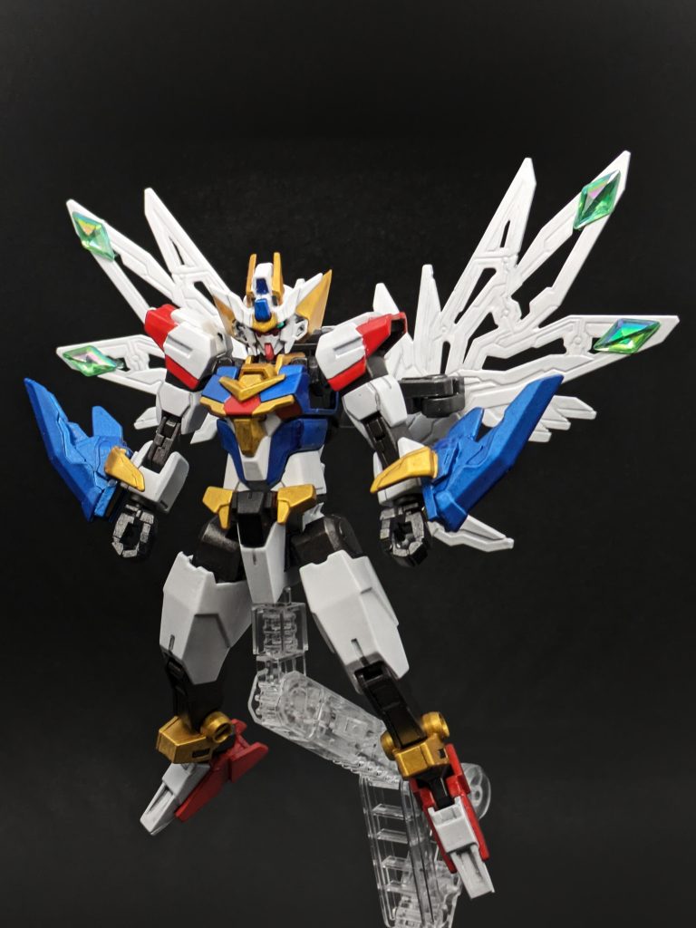 太陽騎士ゴッドガンダムをカラーモチーフにしたコアガンダムSG。
