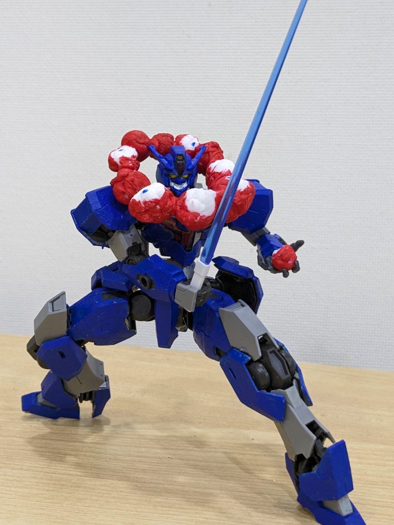 ガンダムブルーエビルGOD–4枚目/制作者：examsys00