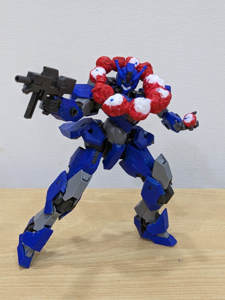 ガンダムブルーエビルGOD–5枚目/制作者：examsys00