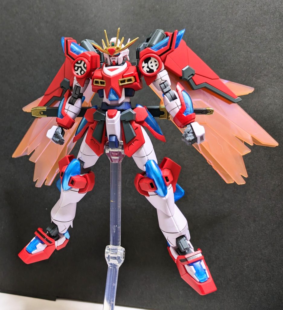 HG 神バーニングガンダム–4枚目/制作者：@Ymarl1