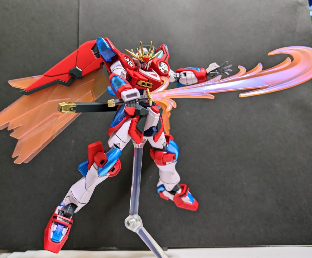 HG 神バーニングガンダム–3枚目/制作者：@Ymarl1