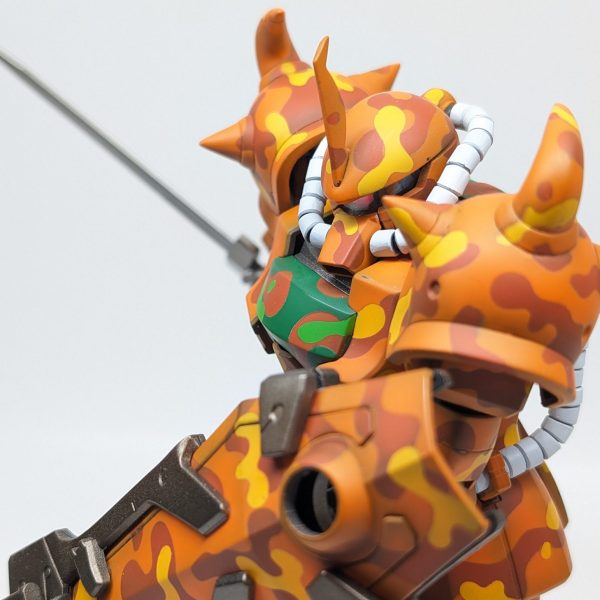 グフカスタム　MITSUWAカラー迷彩