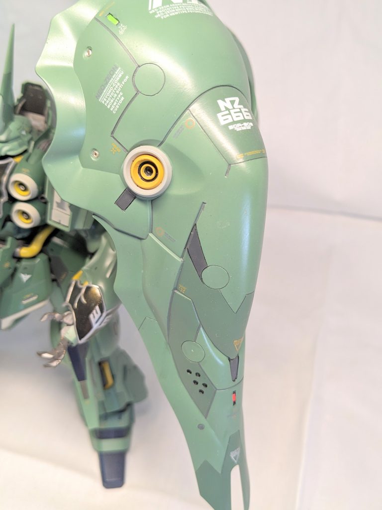 基本スジボリと社外デカールで仕上げただけです。