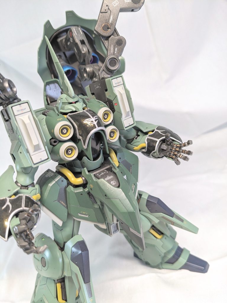 マニピュレーターはコトブキヤのハンドルパーツを使用。