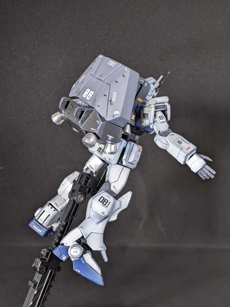 パラシュートパックは一応製作しましたが、もう付けることはないかな😅ハンドパーツは30MMのものを付けてます。せっかくなのでパラシュートパック付きで何枚か。