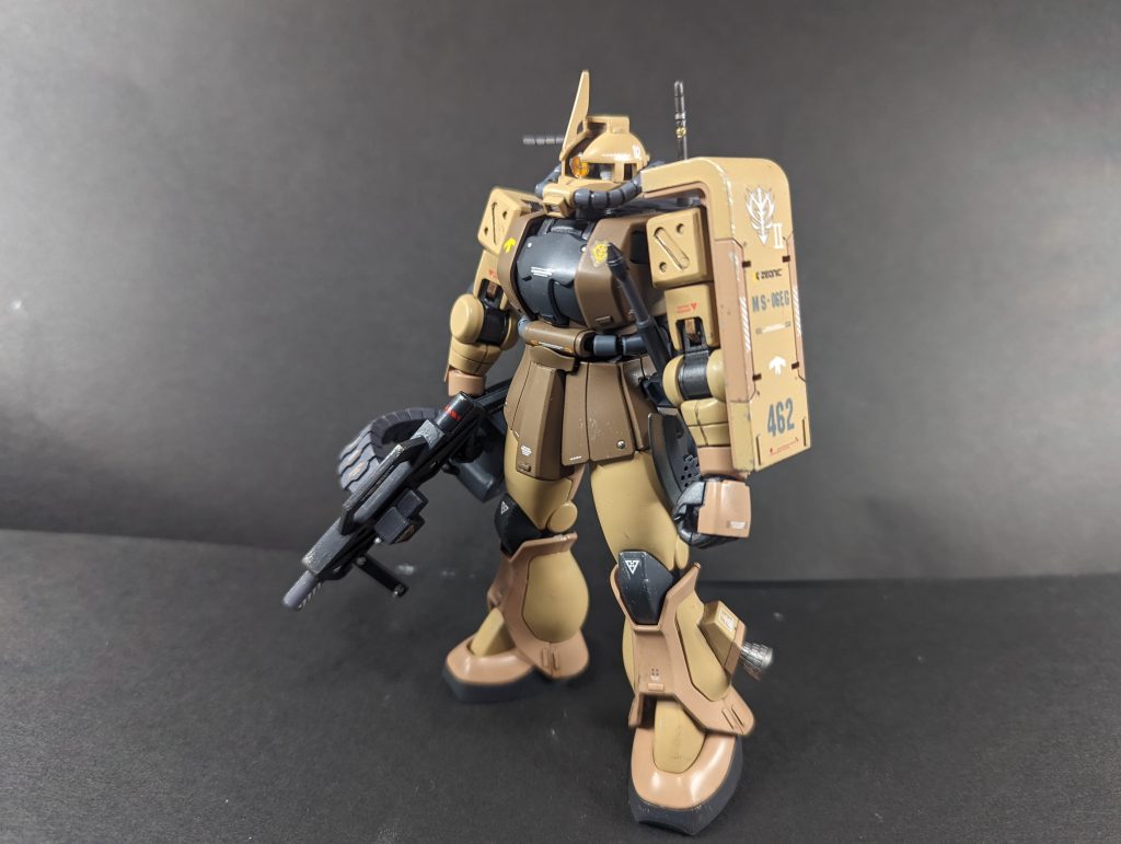 改造ザクⅡ完成しました(^^ゞ