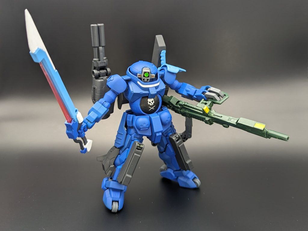 PS（Phase Shift）装甲も貫通する超高インパルス砲「アグニ」と対艦刀「シュベルトゲベール」頑張って自作しました