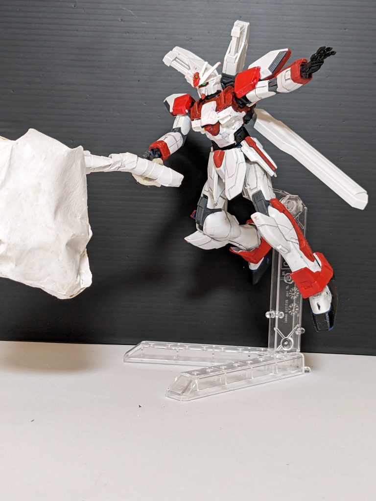 なぜかプレゼント袋で殴るボーズ