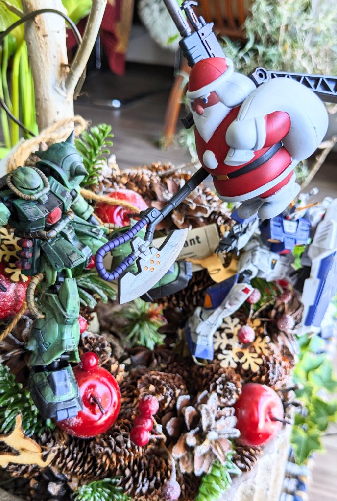 お前が無くしたのは金の斧か?それとも銀の斧か?いえ!ヒートホークとマシンガンです!!