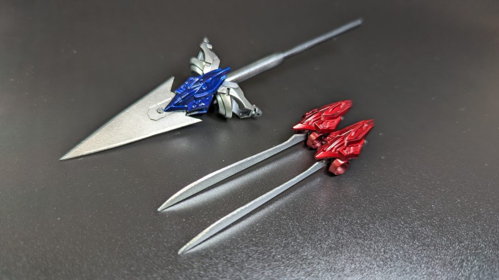 Sフリーダムとセットでオリジナルの武器を制作しました。カラーレシピは本体と同じです。