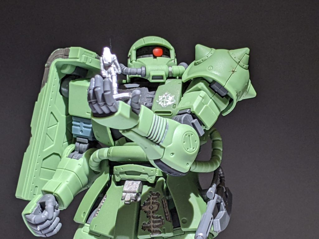 人は買ってないのためRGのプリベンターを乗っけました。