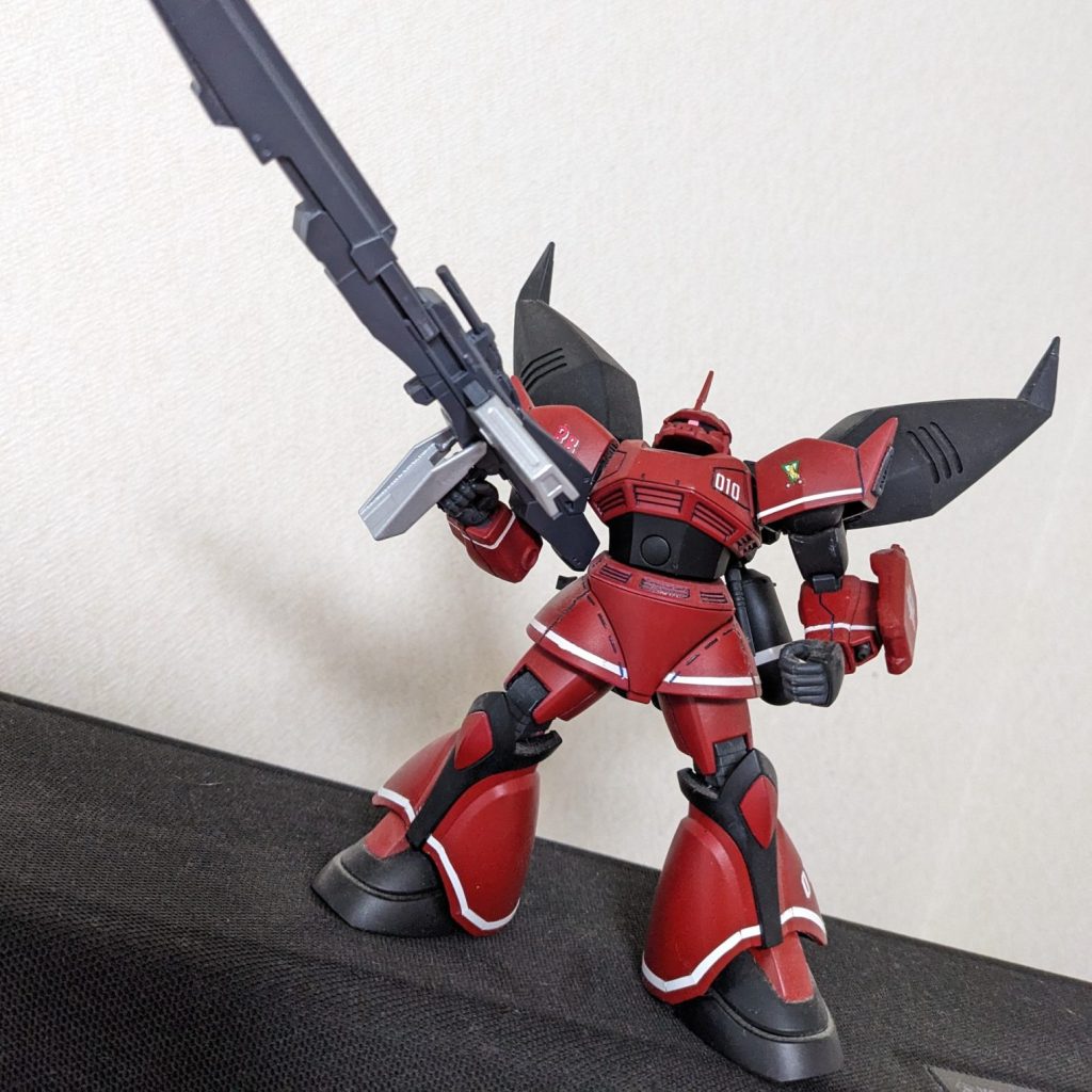 ゲルググウェルテクス・テスタロッサ ハイパーメガランチャー装備