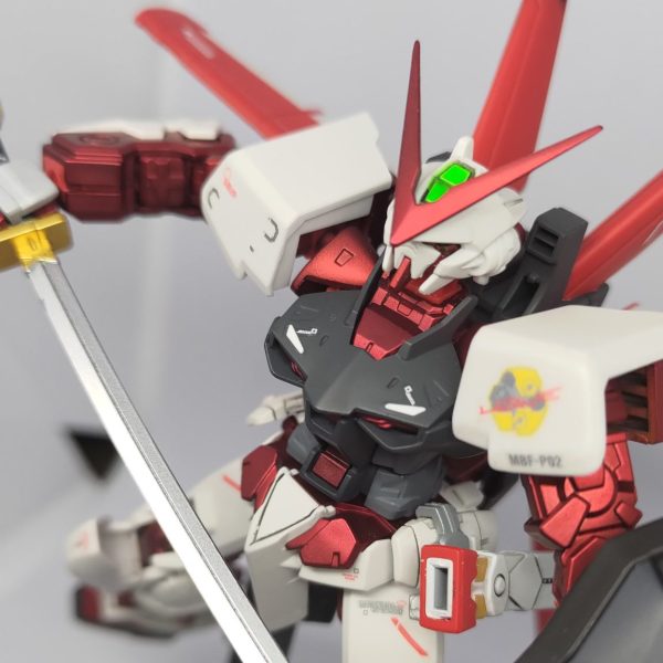 hg　ガンダムアストレイレッドフレーム　フライトユニット装備