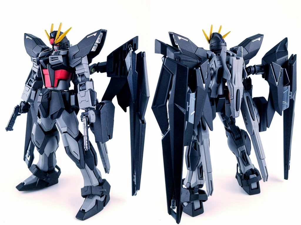 ハンドガン×4　キャノン×2　ライフル×2　という超ピーキーなガンプラに仕上がりました。