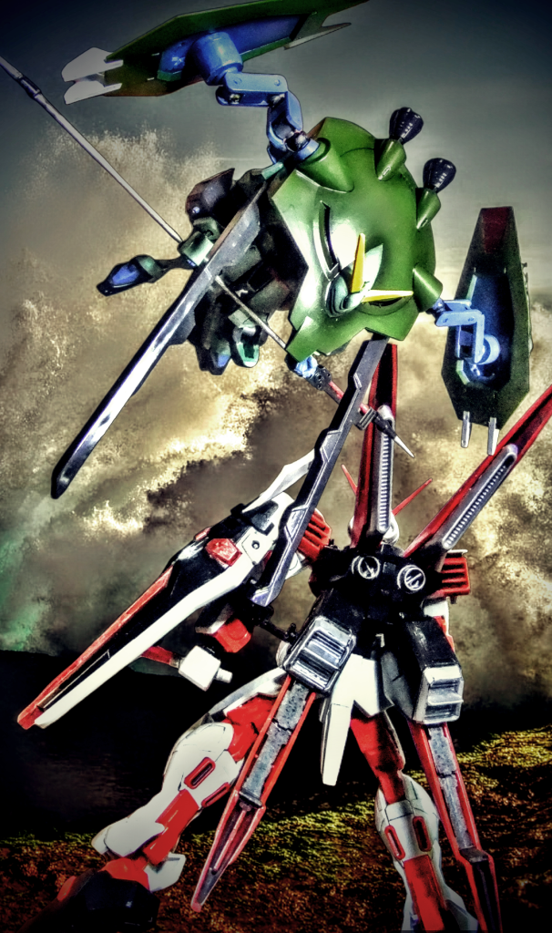 フォビドゥンガンダムは特に動き回るので？画像が多くなってしまいました😁