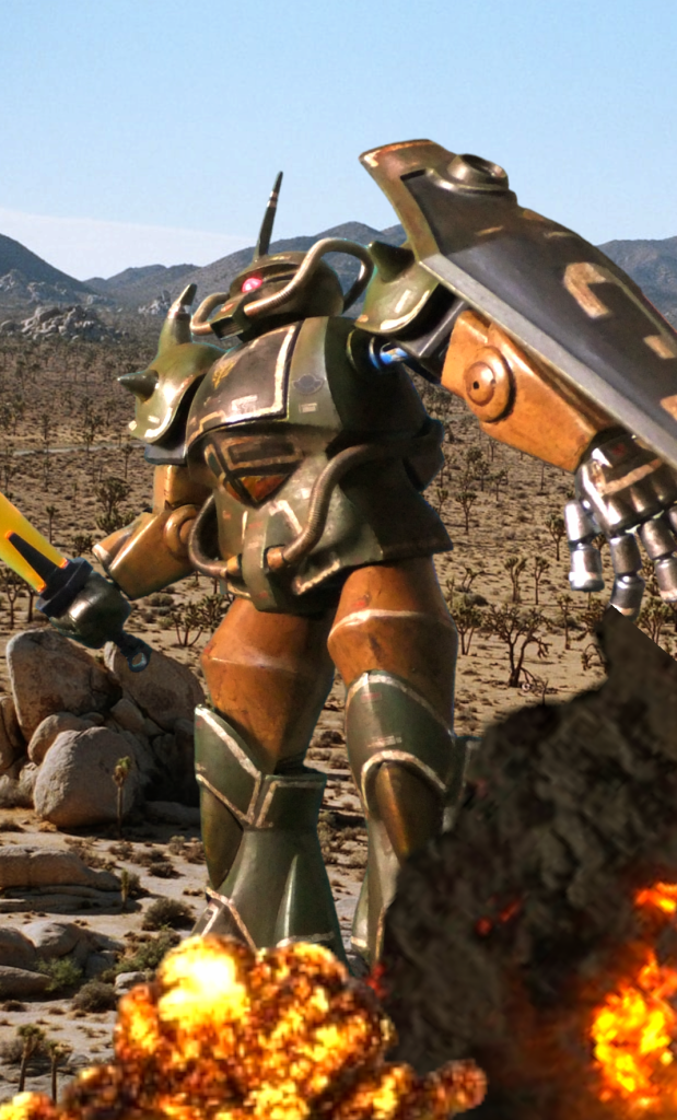 こちらは上画像のグフの「ピン」画像となります😁