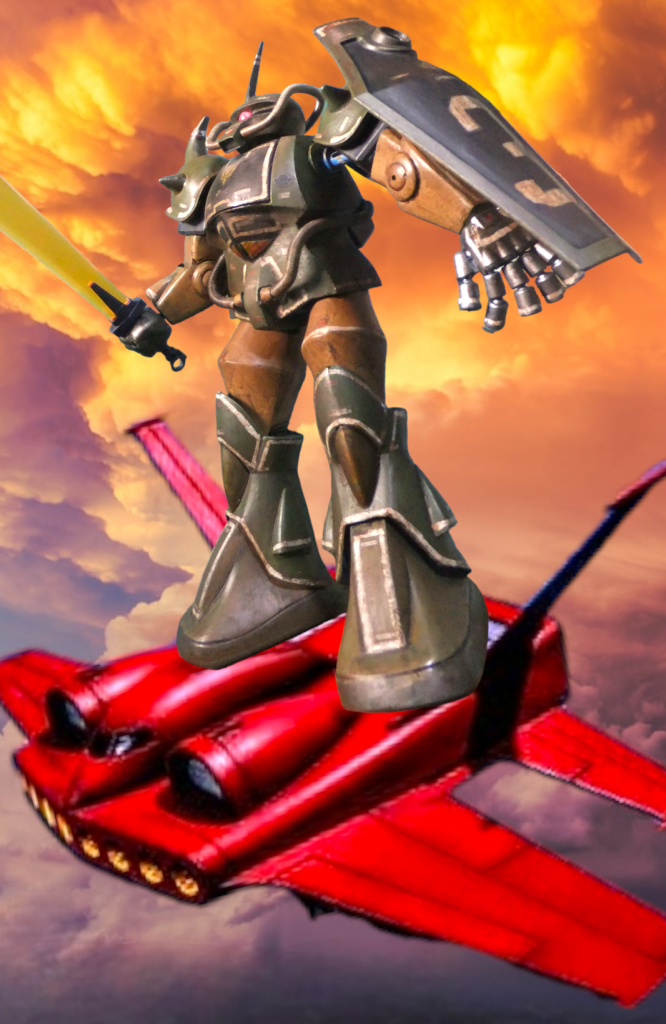 ライティング(ノーマル)&なんちゃって編集(合成)バージョンの画像デス。