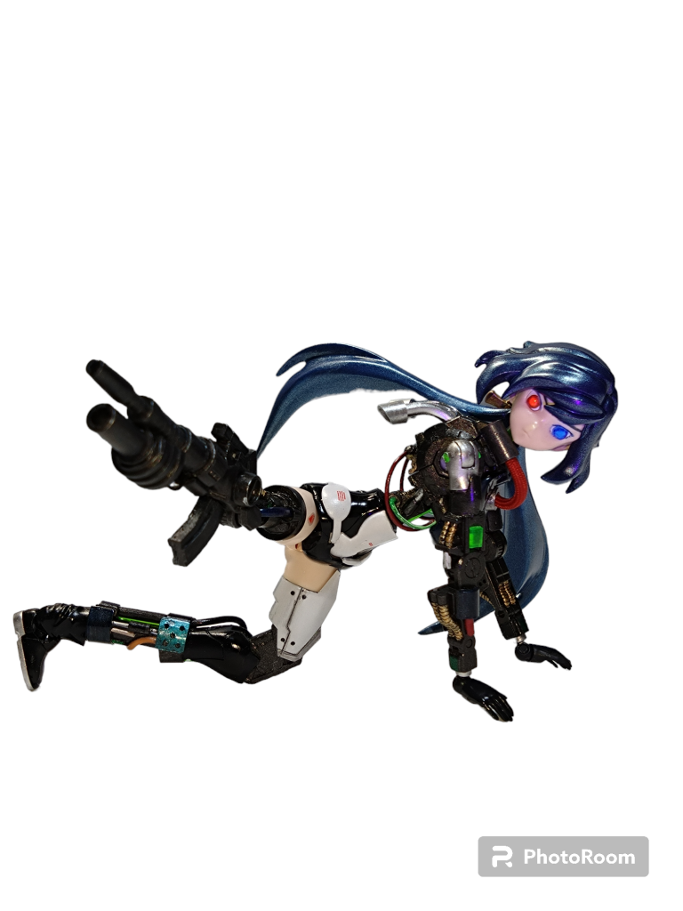 コレは映画の中の射撃シーンです。