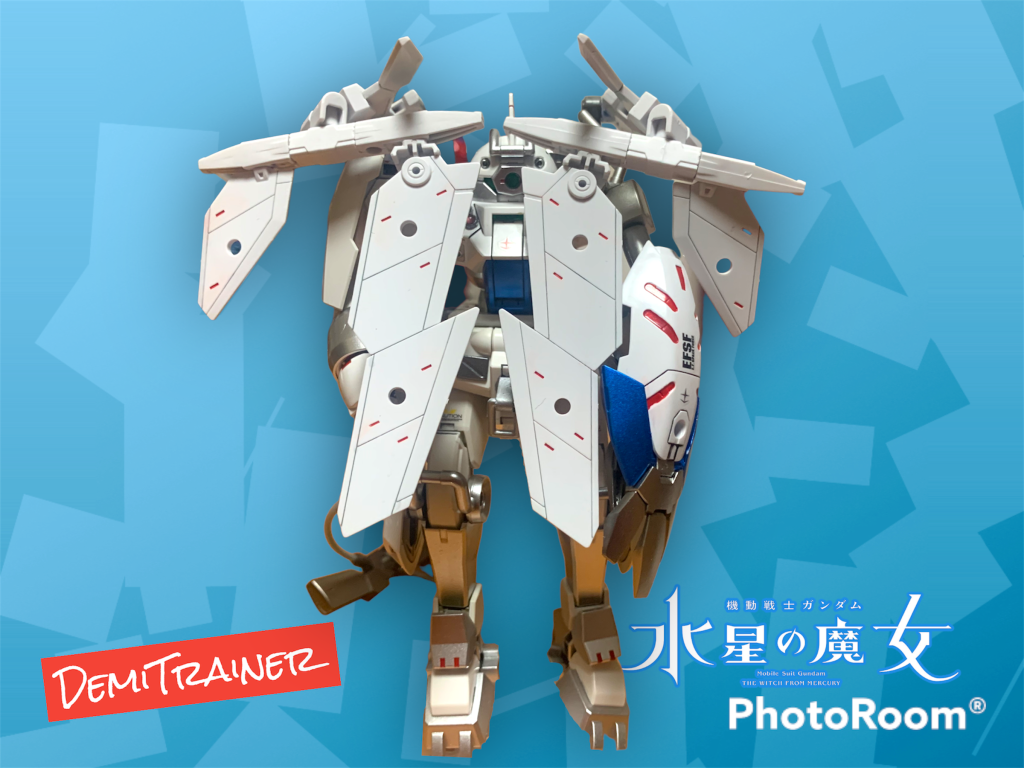 ウイングを閉じてみました。シールド的な役割を果たしてくれるはず…