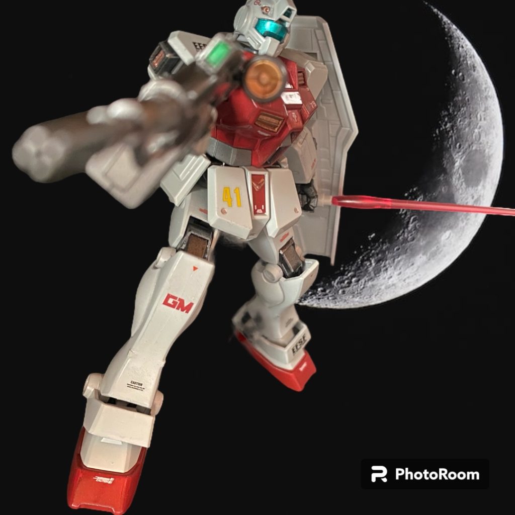 「ノーサイドってか？ハハッ、ここにはレフリーは居ねえよっ❗️」機体ナンバーは因縁の41番です。胸糞悪いけど、いいヴィランです。