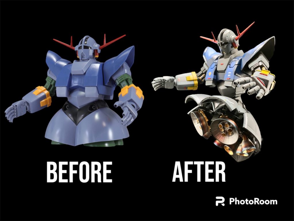 前からビフォーアフター