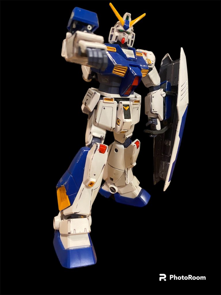 MG ガンダムNT1–5枚目/制作者：@jhonkosu