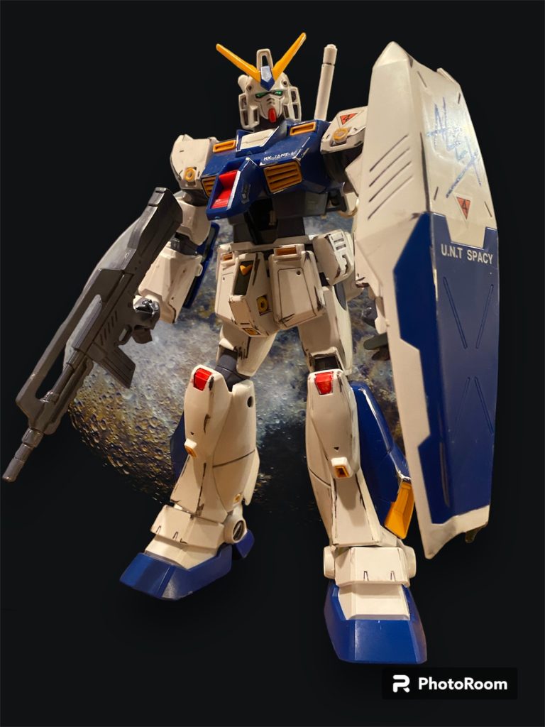 アーマー装着前。随分とスッキリして見える。