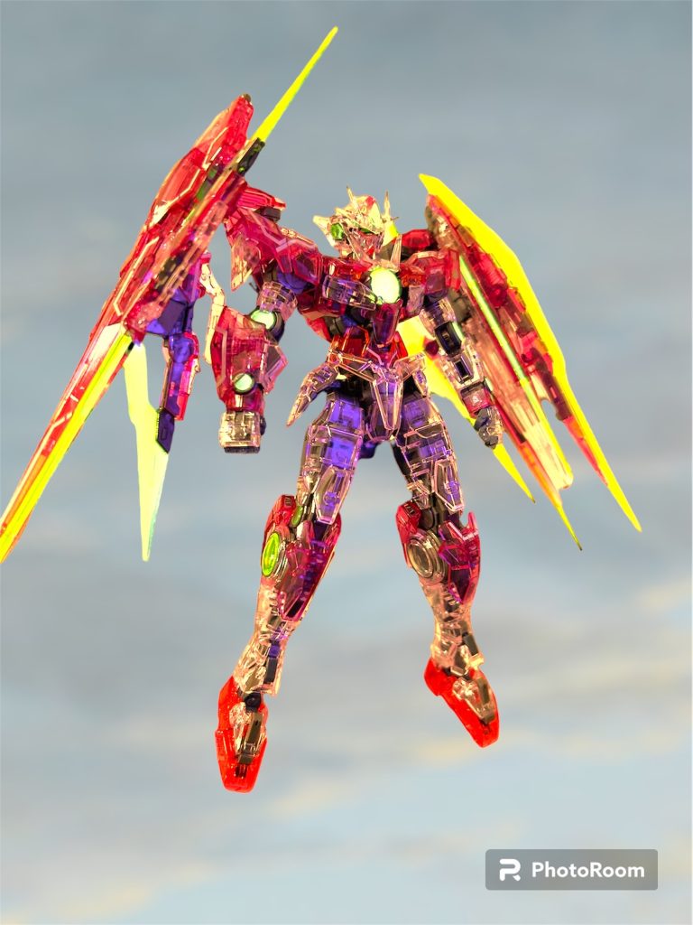 ダブルオークアンタフルセイバー　トランザムクリア–4枚目/制作者：のん