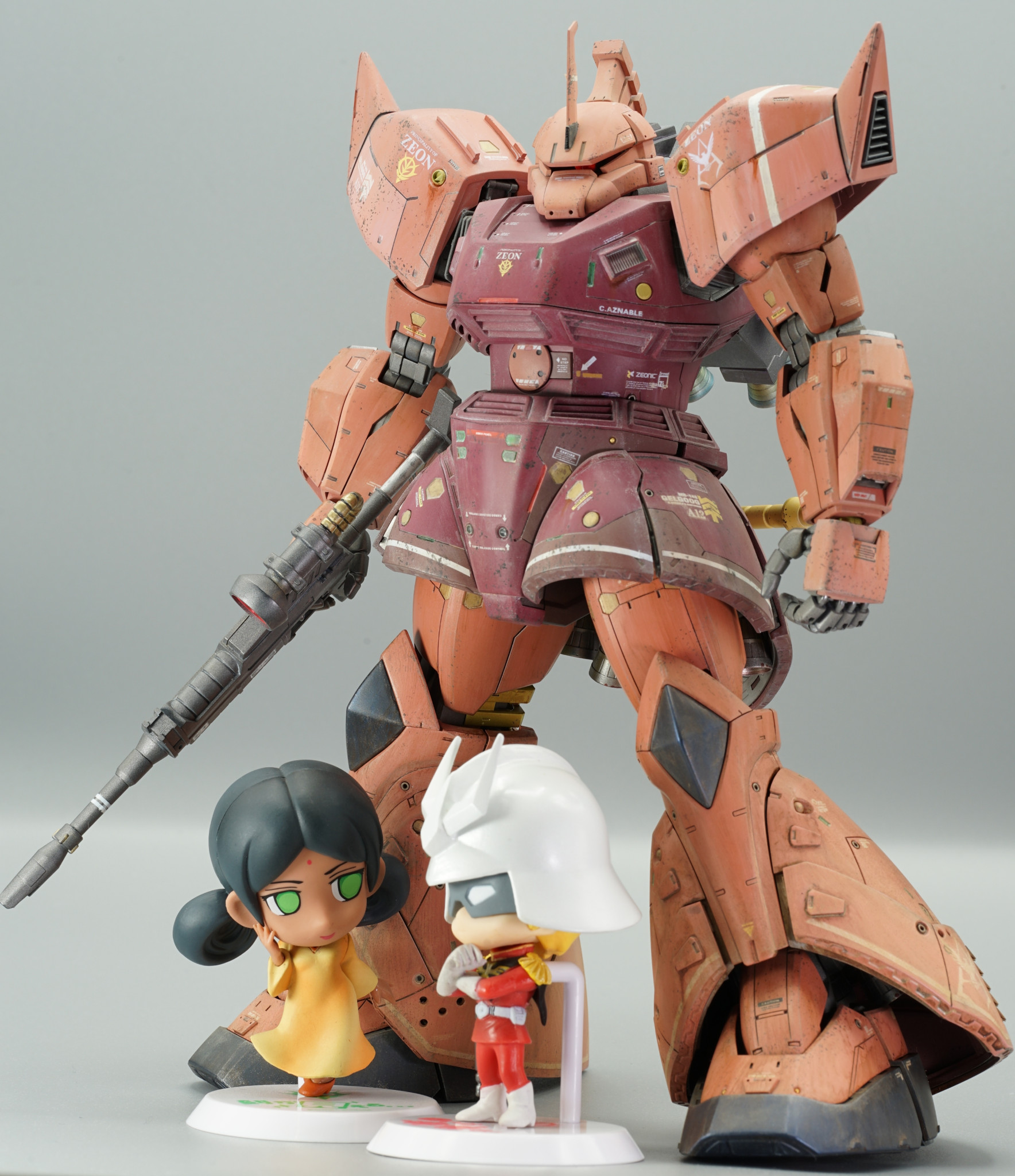 MG シャア専用ゲルググVer2.0｜kametaさんのガンプラ作品｜GUNSTA 