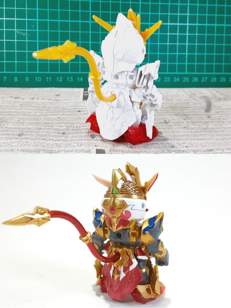 塗装前比較背面