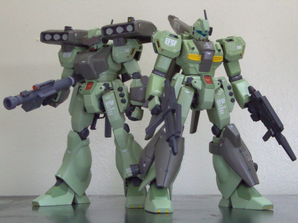 D型の拡張性の高さのおかげで、部隊レベルでいろいろ現地改修されてそう。あ、今回は2機同時に作りました٩(ˊᗜˋ*)و