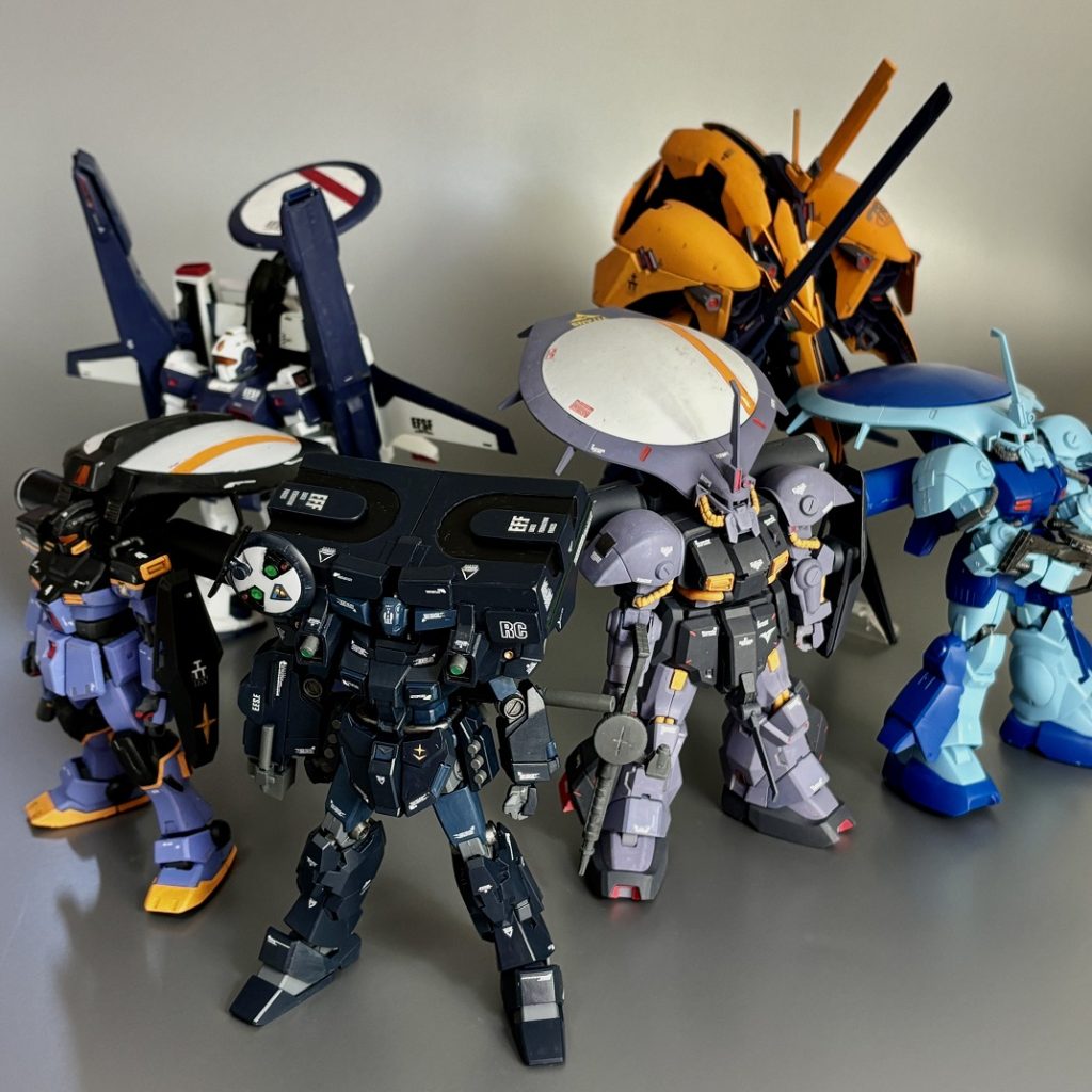 その他のEWAC系もご一緒に。アイザック A.O.Z Ver. 風https://gumpla.jp/hg/1551345TR-6 [キハールII] EWAC形態 風https://gumpla.jp/hg/1418345